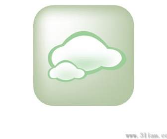 Cloudy Crystal Icon