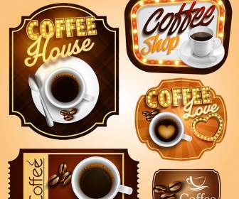 Progettazione Di Etichette Etichette Caffè