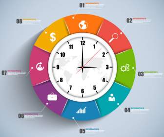 Kolor Zegar Informacji Biznesowych