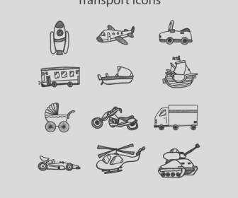 Color Vehicle Icons