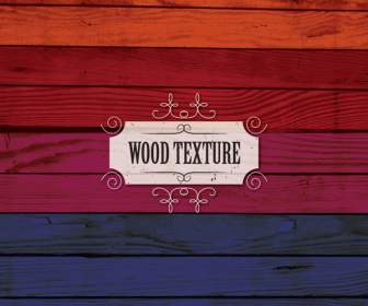 Colored Wood Background