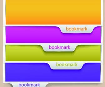 Colorful Bookmarks Banner
