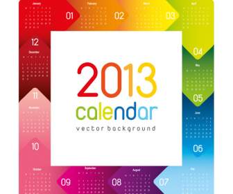 Calendario Colorido