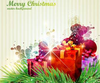Colorful Gift Box Background