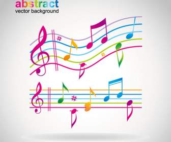 Colorful Music Sheet Music
