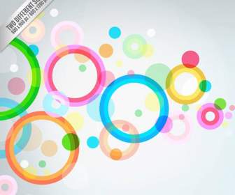 Colorful Ring Background