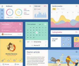colorful ui toolkit