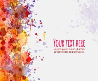 Colorful Watercolor Ink Backgrounds