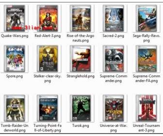 computer games and film cover icon