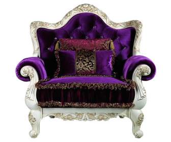 Continental Ornate Sofa Psd Material