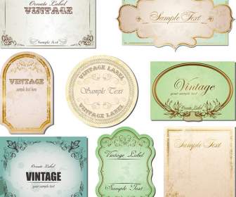 Continental Patterns Vintage Labels