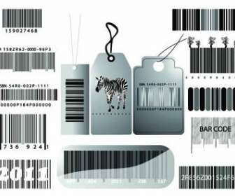 Kreative Barcode-Etiketten