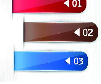 赤と青の矢印の創造的なデザイン