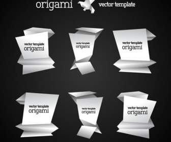 創造的な折り紙アルファベットの折り紙