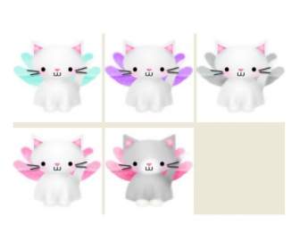 cute kittens png icons