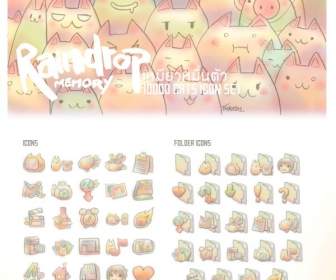 Cute Pink Kitten Png Icons
