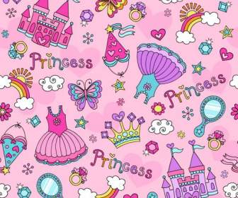 Cute Princess Cartoon Backgrounds