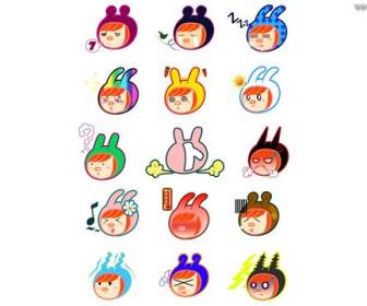 Lindo Conejo Emoticon Png