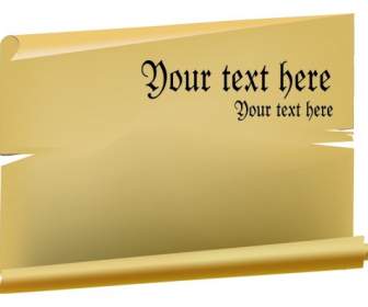 Kertas Rusak Teks Template