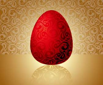 Dazzle Easter Egg Pattern Background
