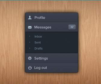 Delicate Drop Box Interface Psd Layered Material