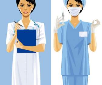 Дизайн женского медицинского персонала