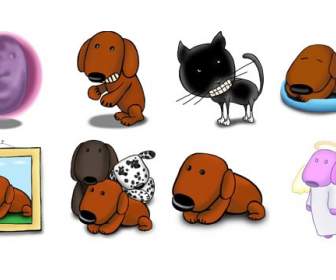 dogs and cats animal png icons