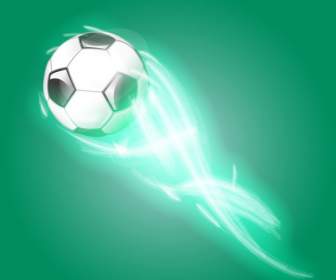Efek Cahaya Dinamis Latar Belakang Sepak Bola Piala Dunia