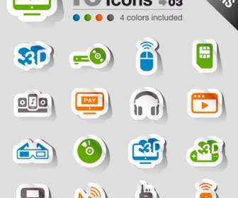 Iconos De Productos Electrónicos