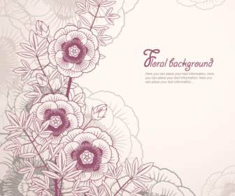 Elegant Flowers Background