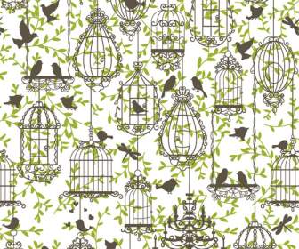European Style Wrought Iron Bird Cage Patterns