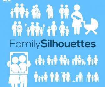Family Characters Icons