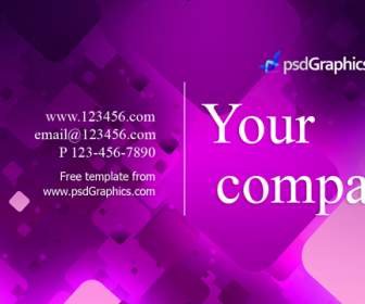 Fantasy Purple Background Psd Material