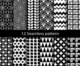 Fashion Black And White Simple Backgrounds