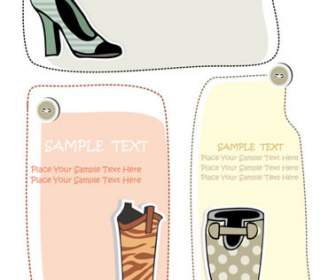 Fashion Boots Illustration Sketch Card Trends