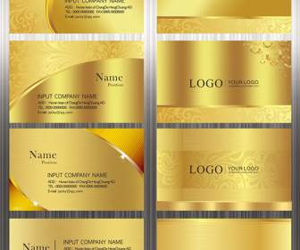 Fashion Gold Business Card