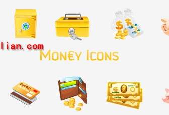financial web icons