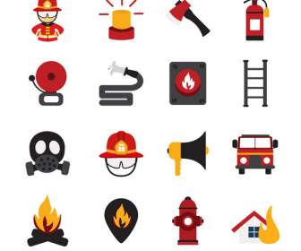 Fire Element Icons