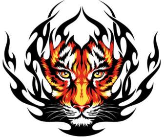 Fire Tiger Head