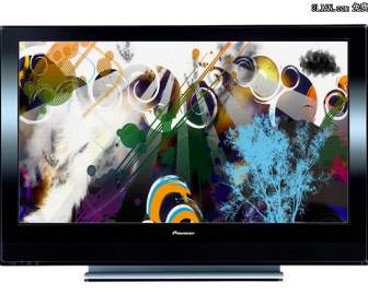 flat screen television tv psd material