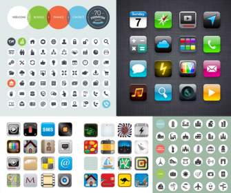 Flat To Be Materialized Icons