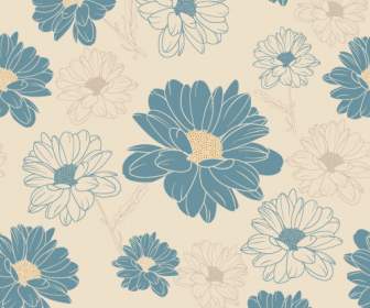 Blumen-Muster-Hintergrund