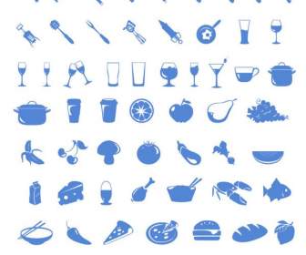 food icon psd material