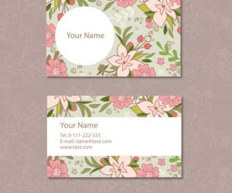 Fresh Flower Business Cards