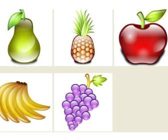 Iconos De Frutas