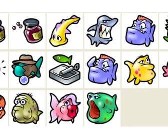 Funny Fish Animal Png Icons