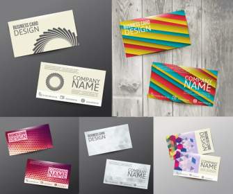 Geometric Abstract Pattern Business Cards
