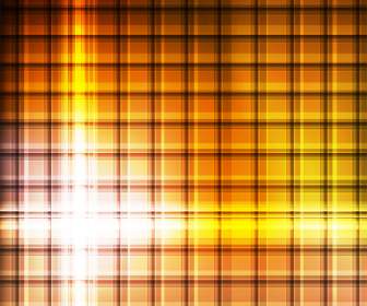 Golden Checkerboard Background