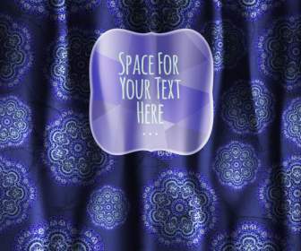 великолепный синий фиолетовый ткани фона