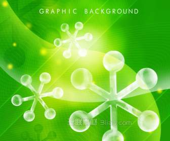 Green Abstract Background Patterns Psd Layered Material